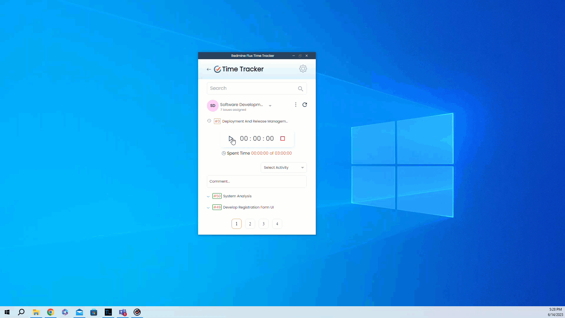 Time Tracker Time Log