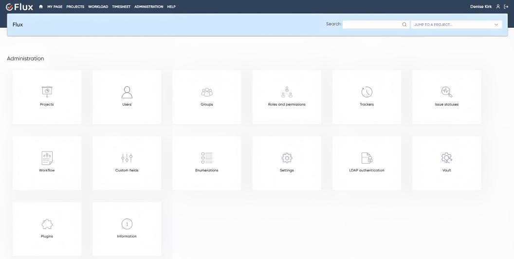 adminstrationpage scarlet