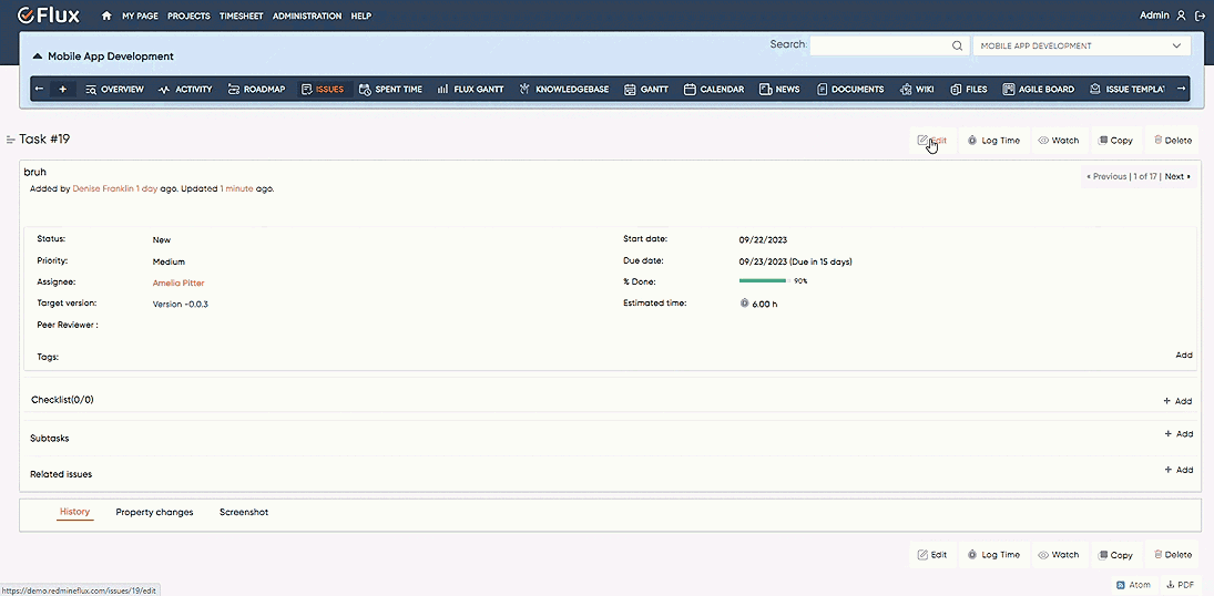 redmineflux mention plugin notes mention 1