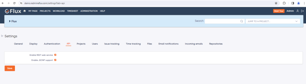 Redmineflux custom dashboard 1
