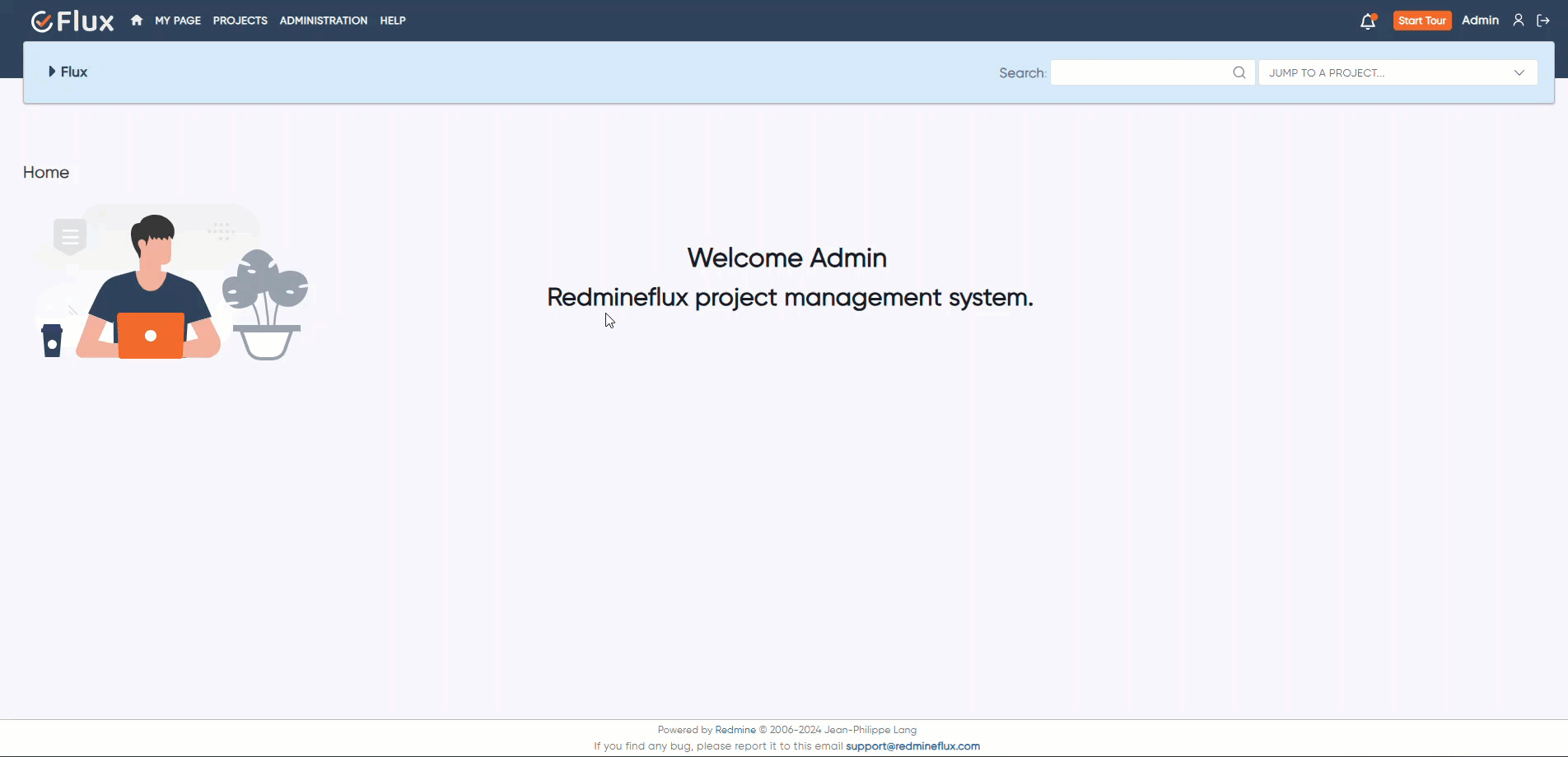 redmineflux app notification see all notification (1)