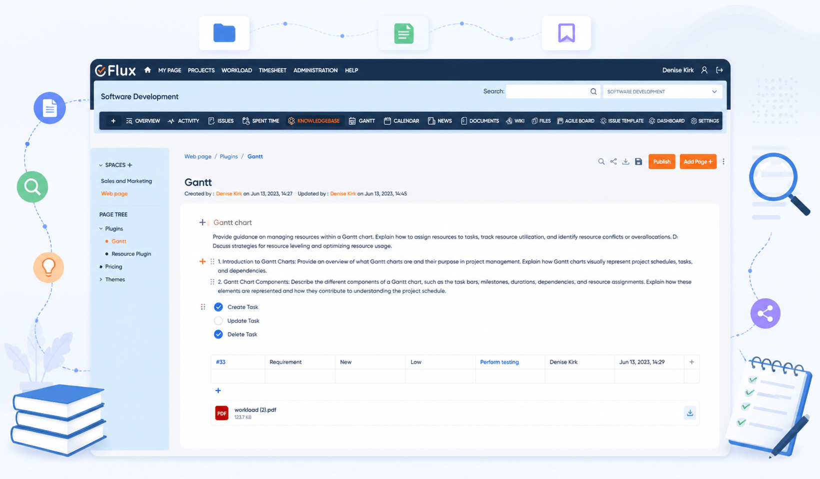 Knowledge Base Plugin Dashboard
