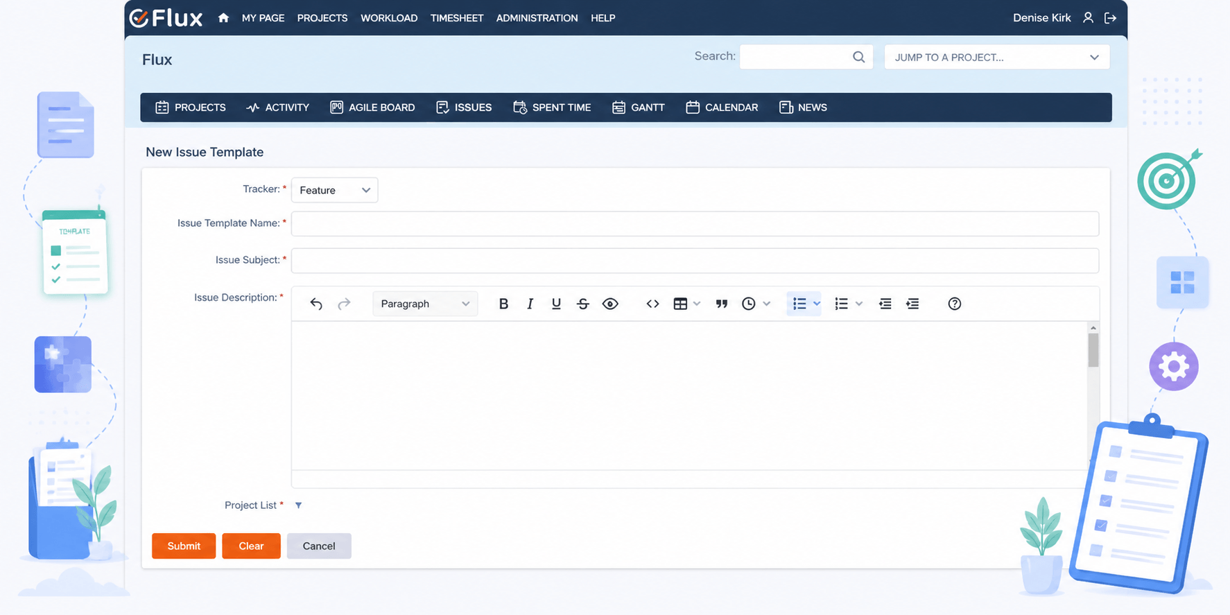 Issue Template Plugin - Reusable Templates