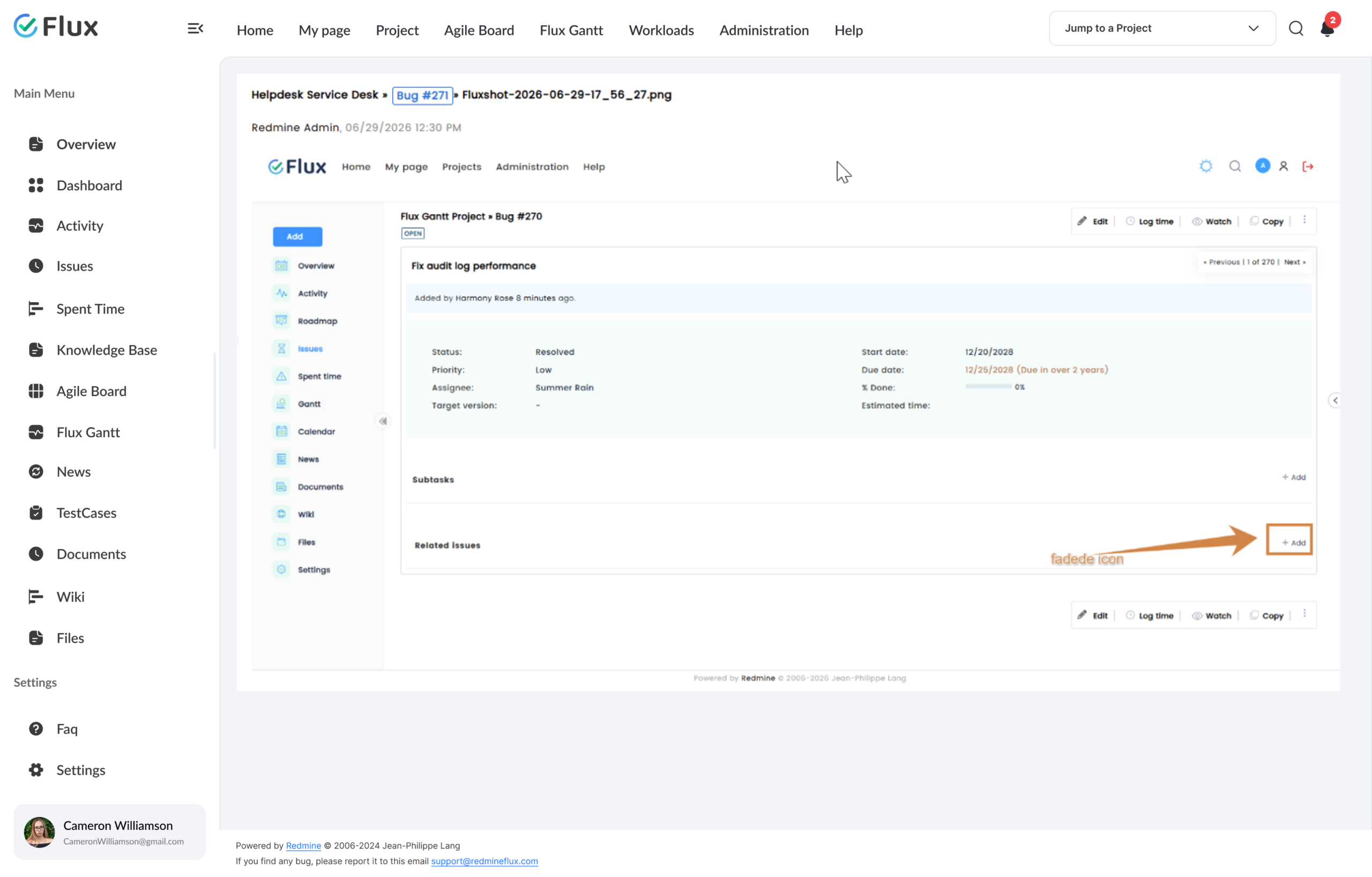 capture → annotate → submit flow in extension popup
